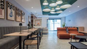 Zona de estar del vestíbulo