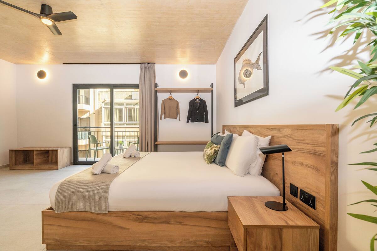 Chambre Double Supérieure, balcon