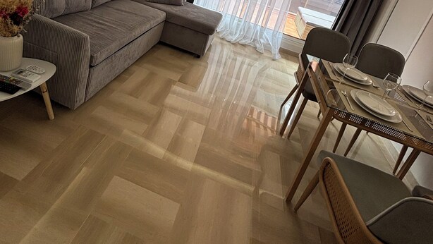 Living area - Apartment Terrace Next to the Sea (Nice)