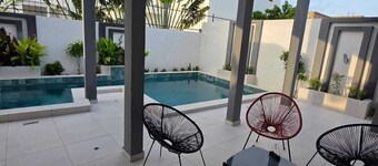 Villa with private pool - 3 bedrooms ideal for family weekend getaways