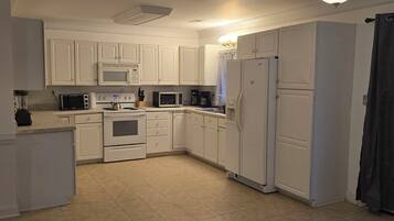 Microwave, oven, stovetop