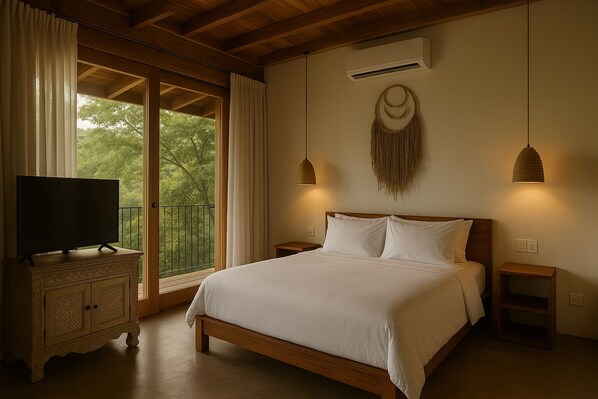 2 habitaciones, wifi y ropa de cama 