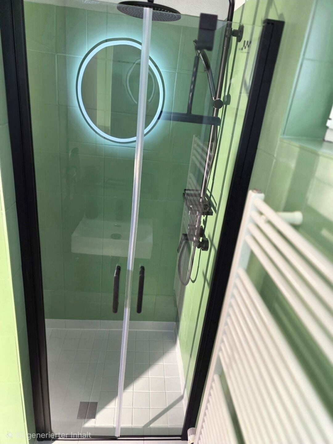 Dusche, Haartrockner, Seife