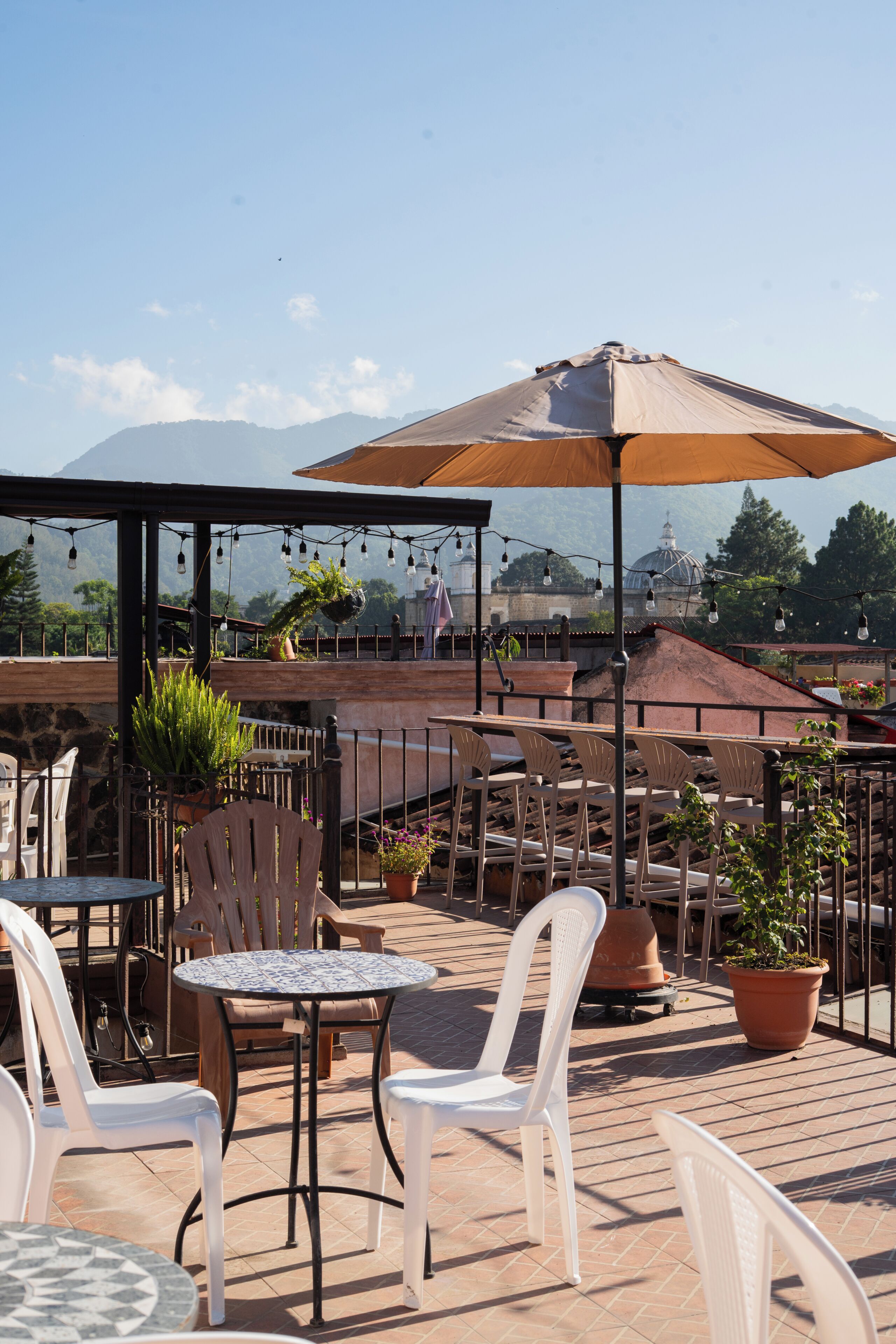 Terraza en la azotea