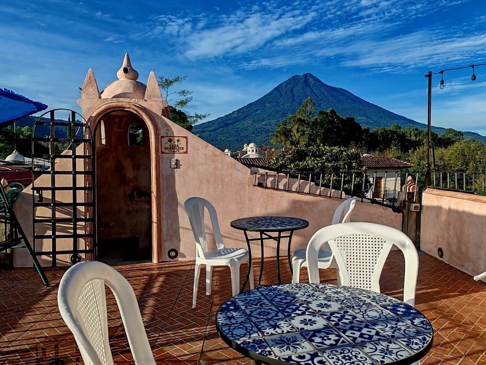 Rooftop terrace