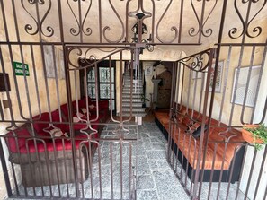 Entrada de la propiedad