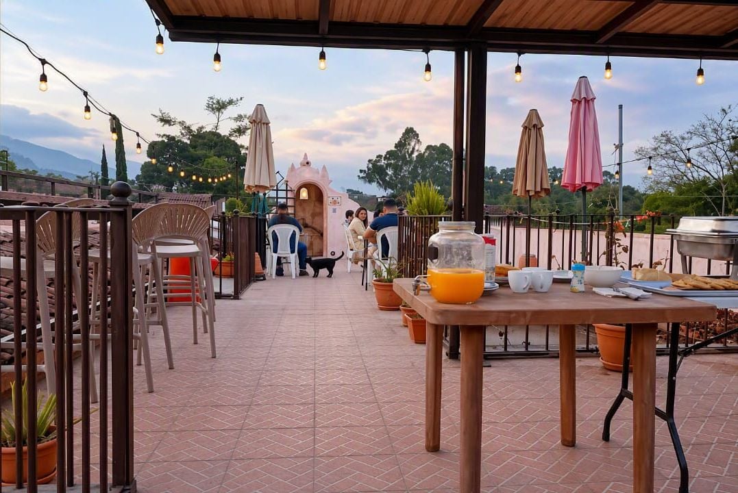 Rooftop terrace