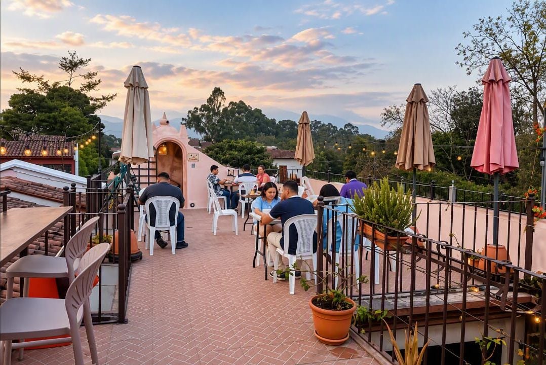 Terraza en la azotea