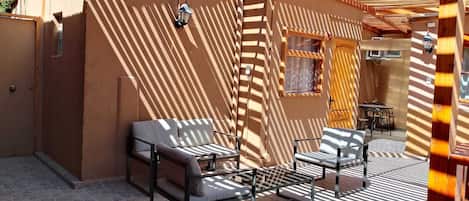 Comfort Double or Twin Room, Courtyard View | Terrace/patio