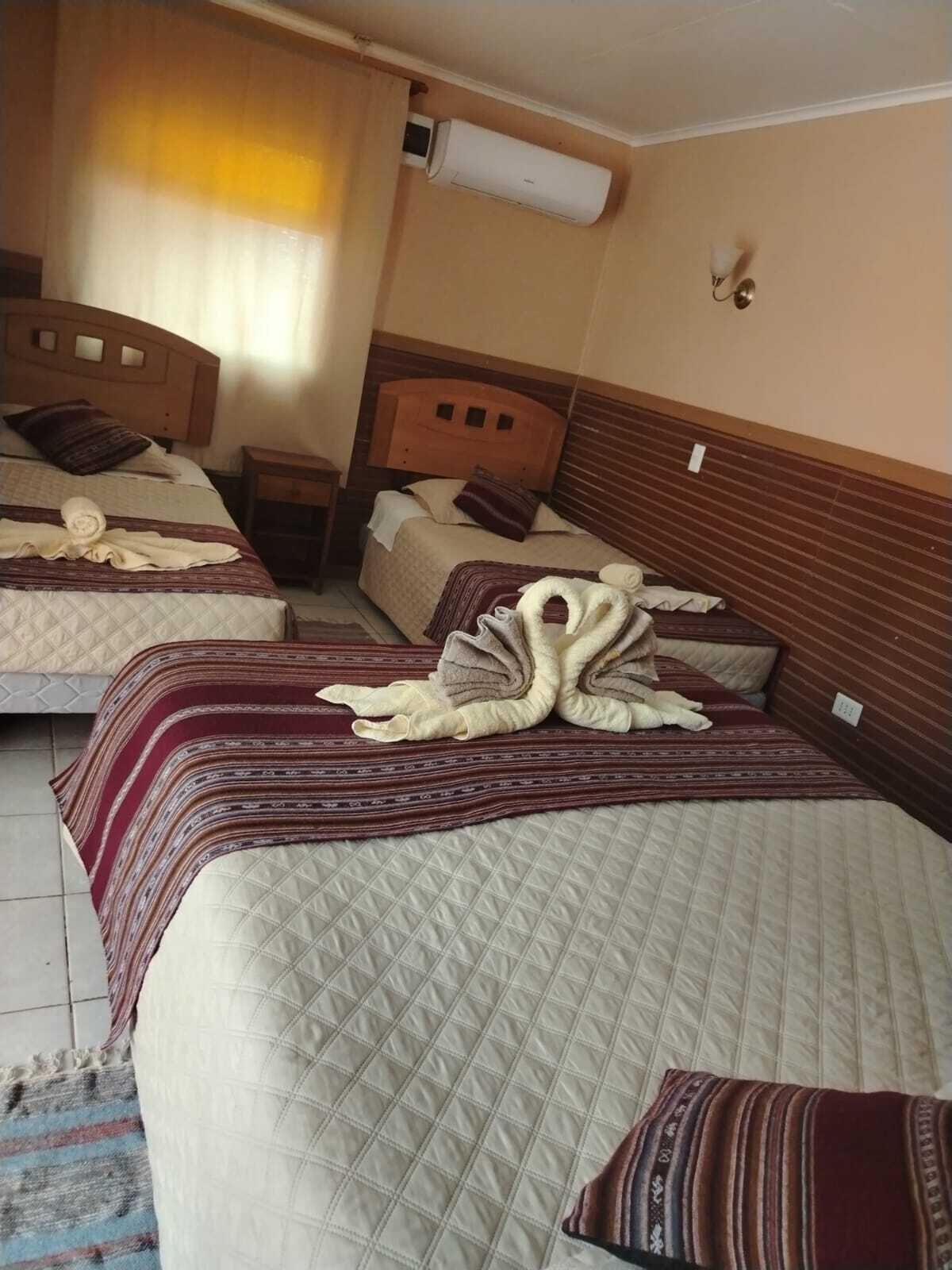 Free WiFi, bed sheets
