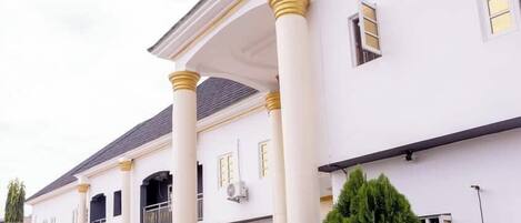 Fassade der Unterkunft