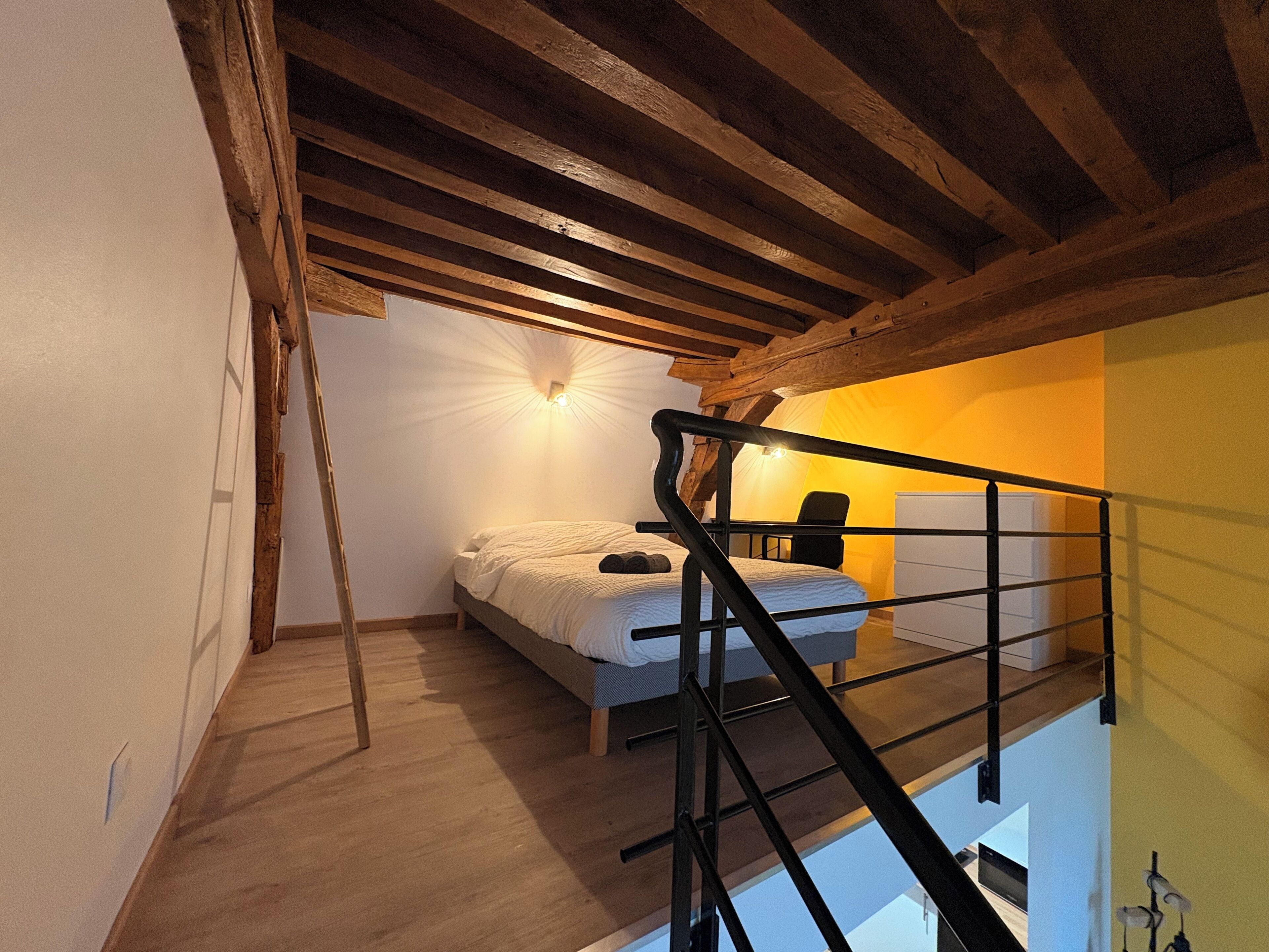1 chambre, Wi-Fi, draps fournis