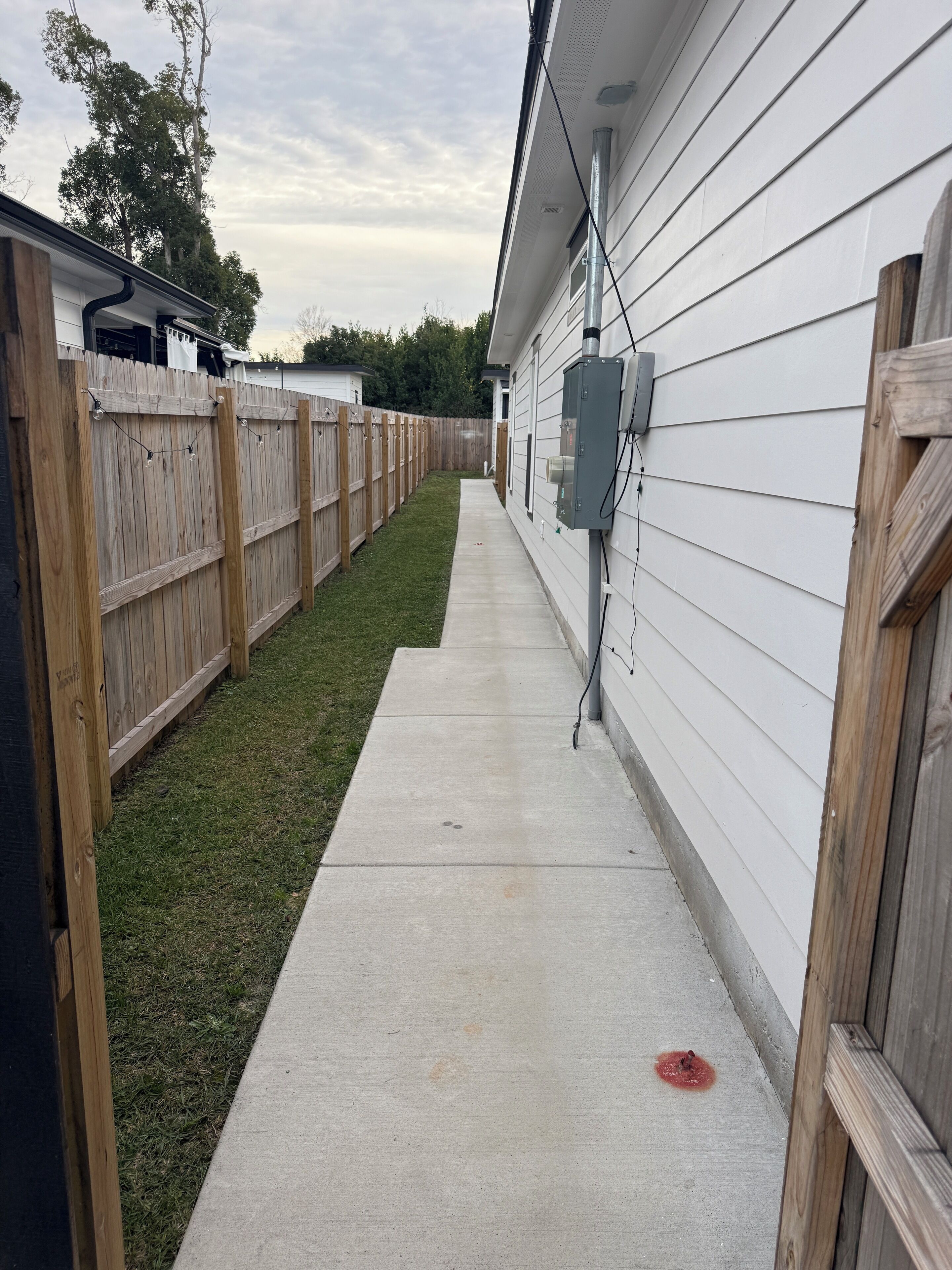 Enceinte de l’hébergement