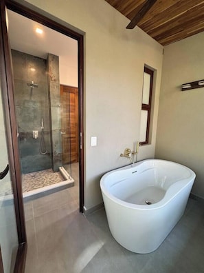 Shower, hair dryer - Guest Villa at Howlers Point (Tamarindo)