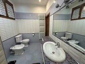 淋浴設備、風筒、坐浴桶、提供毛巾