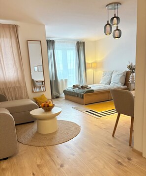 Interior - Top designer apartment I Very central I Perfect for work & family up to 4 pers (Graben-Neudorf)