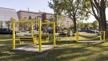 Overnattingsstedets uteområder