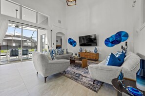 Smart TV - Spacious 5-bedroom house, mins from Disney World & major attractions (Kissimmee)