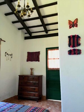 Doppelzimmer, zum Garten hin