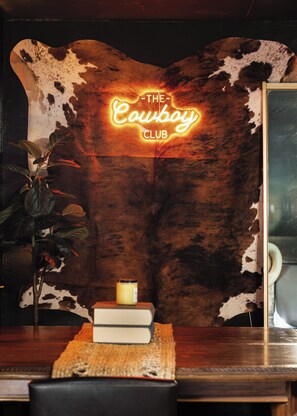 Interior - The Cowboy Club, a Moody Western Hideout in the Desert. (Phoenix)