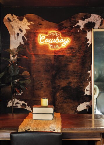 The Cowboy Club, a Moody Western Hideout in the Desert.