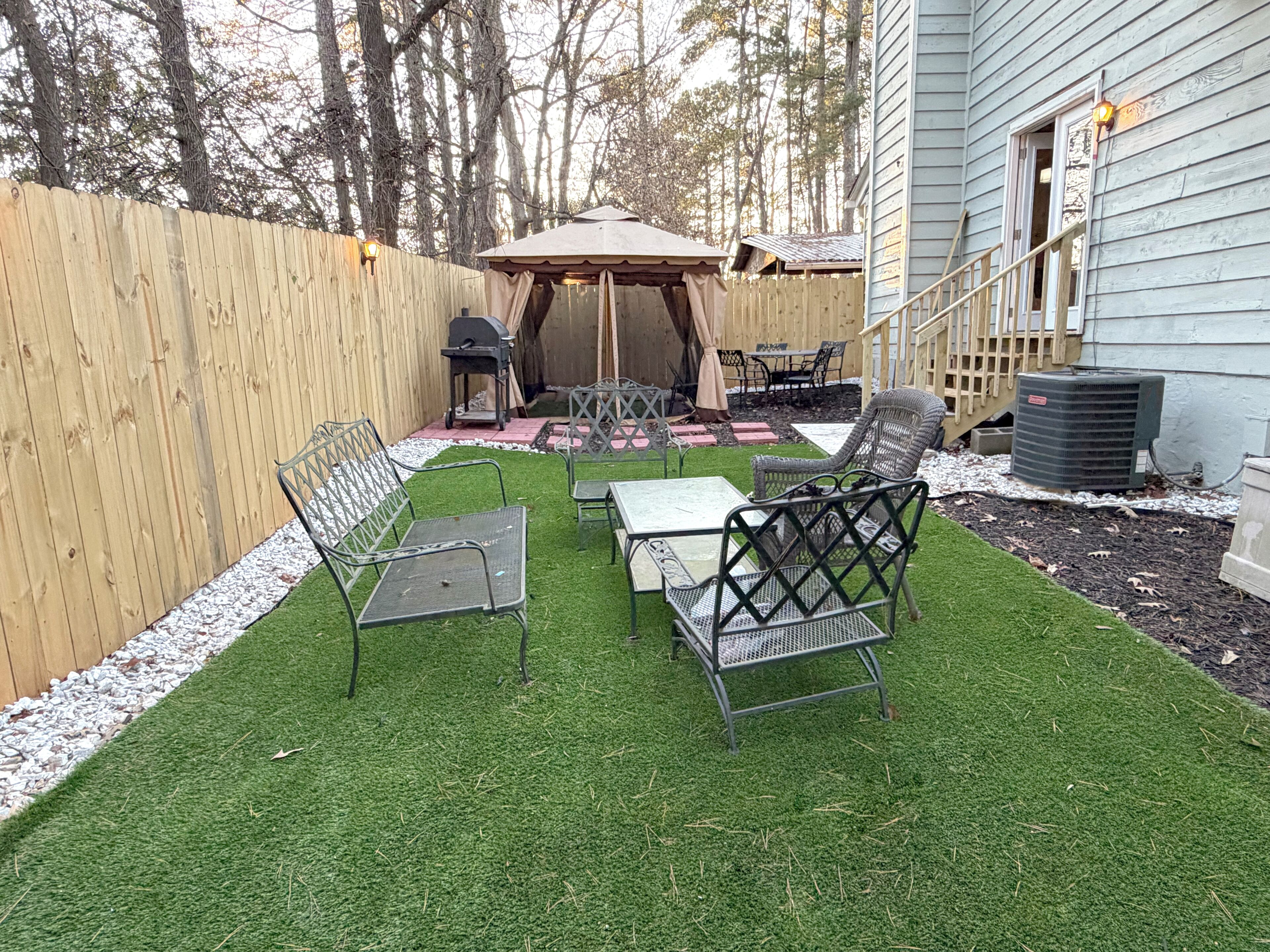 Udendørs spisemuligheder