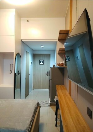 1 habitación y ropa de cama 