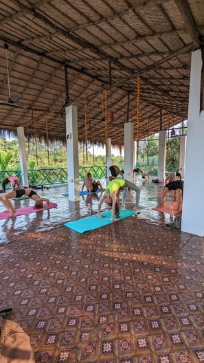 Deluxe Double Room, Balcony | Terrace/patio - Zennis Earth Stays (Mandrem)