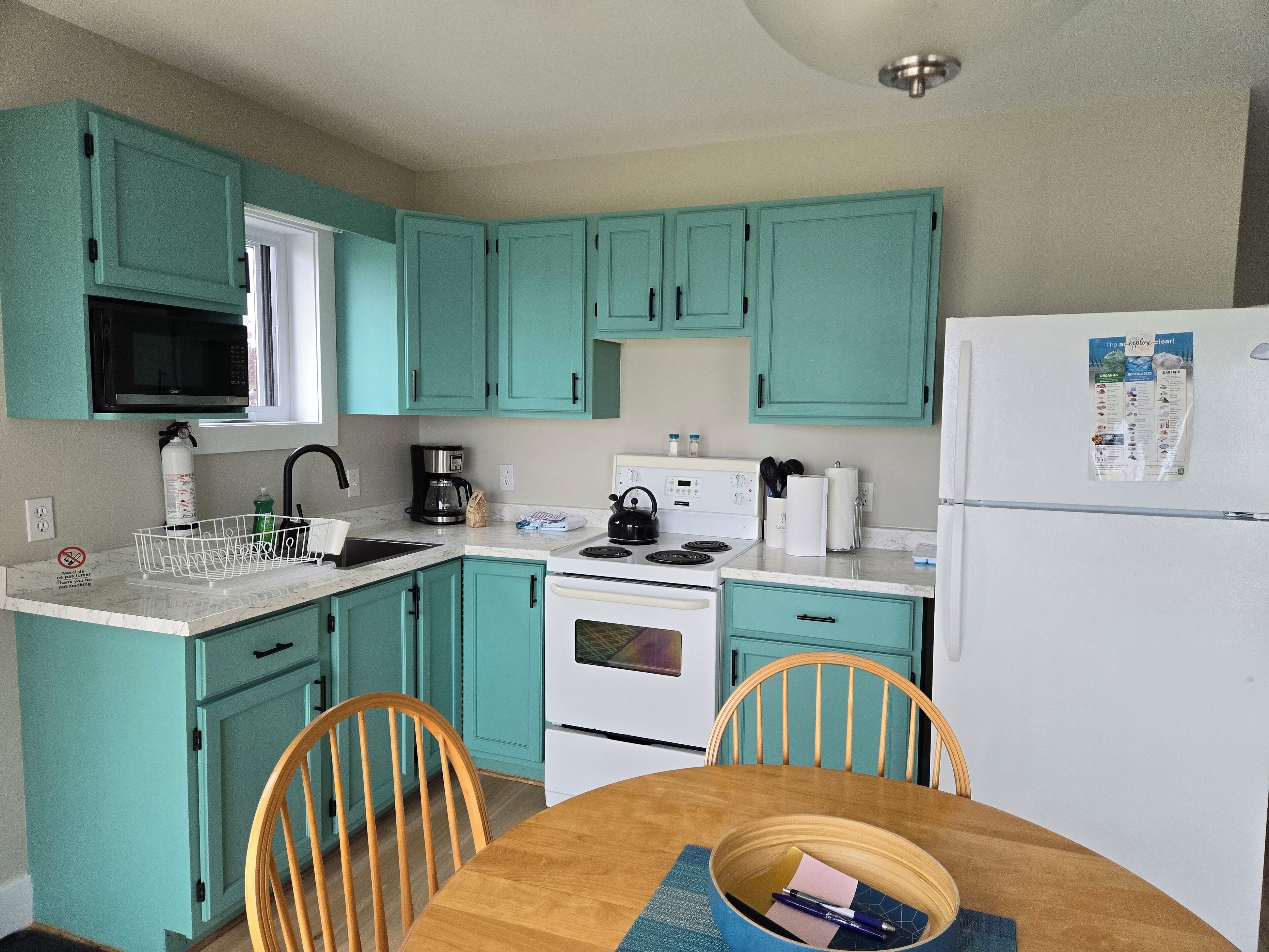 Microwave, oven, stovetop