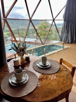 Dining room - Domo Malacara View (Praia Grande)