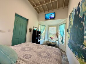 2 Schlafzimmer, Schreibtisch, kostenloses WLAN, Bettwäsche