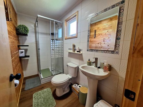 Cabaña Premium a Pasos de la Playa con Hot Tub e Hidromasaje.