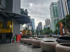 Mặt tiền nơi lưu trú