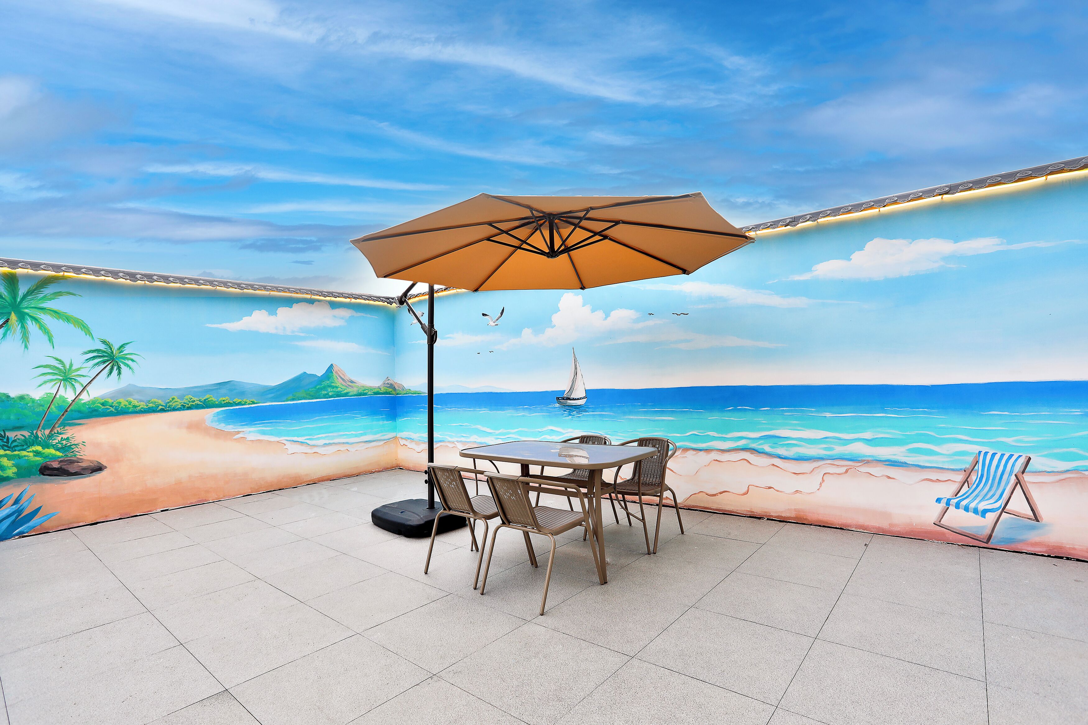 Sitteområde i lobbyen