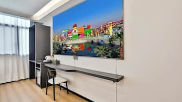 Superior-dobbeltværelse - udsigt til have | Tv