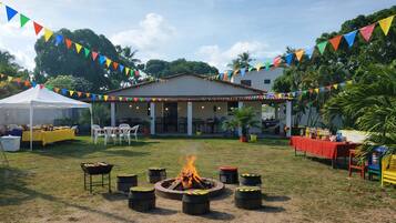 Opções para refeição ao ar livre