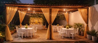 Vacation rental house, country house style.