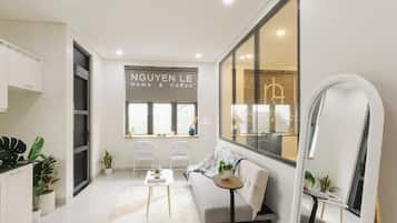 Deluxe Apartment, Balcony, City View | Desk, iron/ironing board, free WiFi