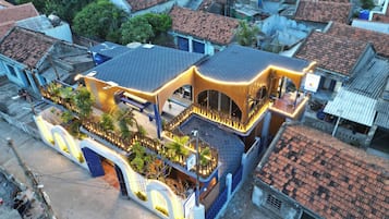 Fassade der Unterkunft