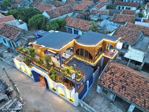 Facciata della struttura