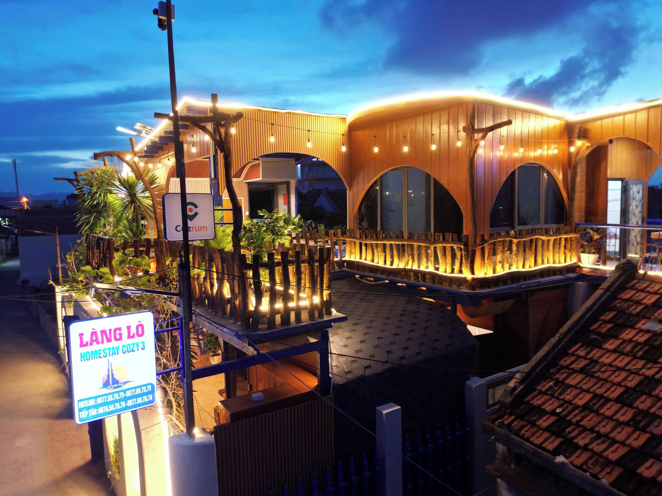 Facciata della struttura