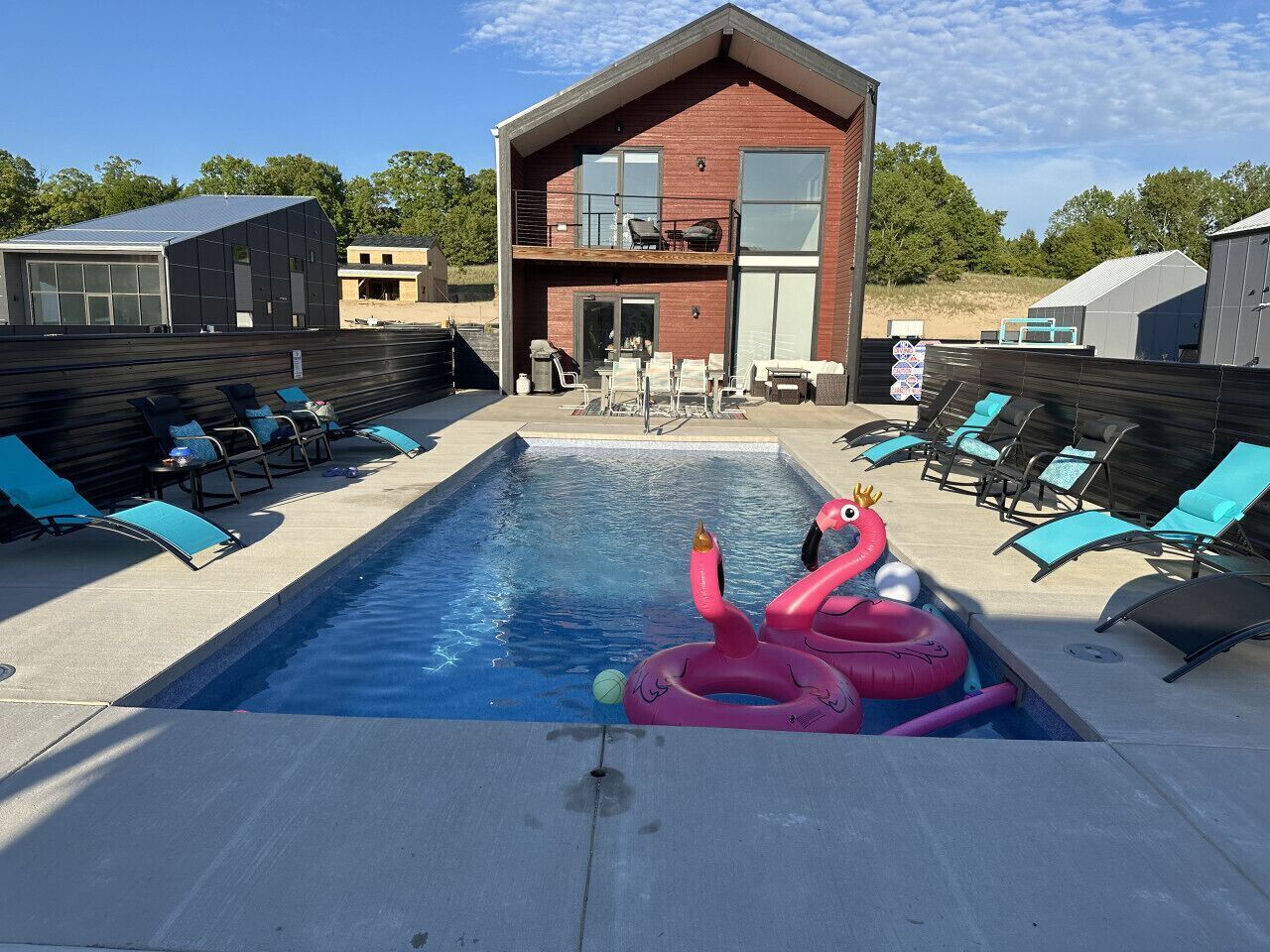 Piscine chauffée