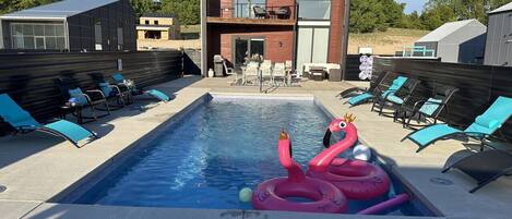 Piscine chauffée