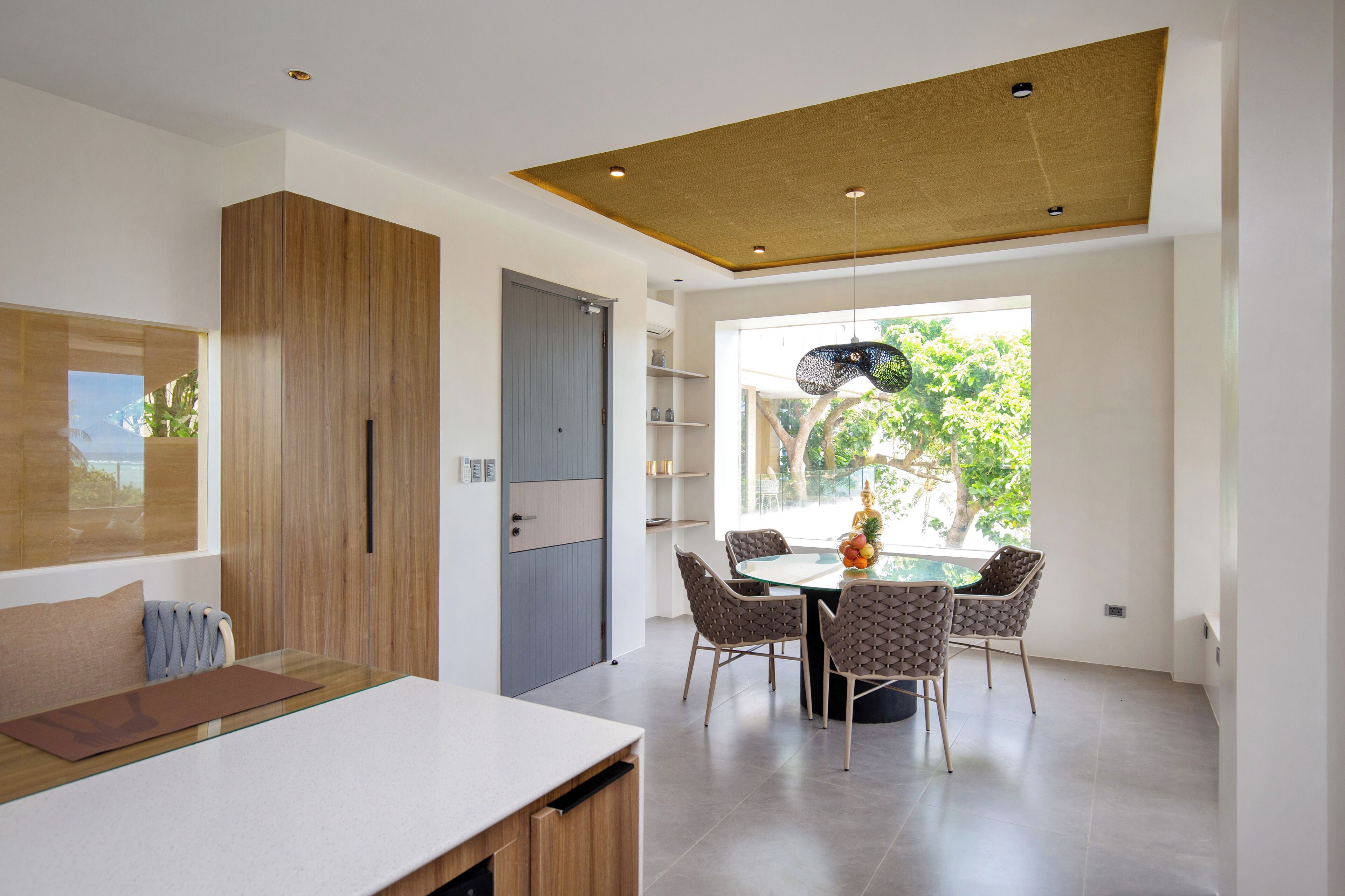 Apartemen Deluks | Dapur pribadi | Lemari es, oven, kompor, dan peralatan masak/sendok-piring