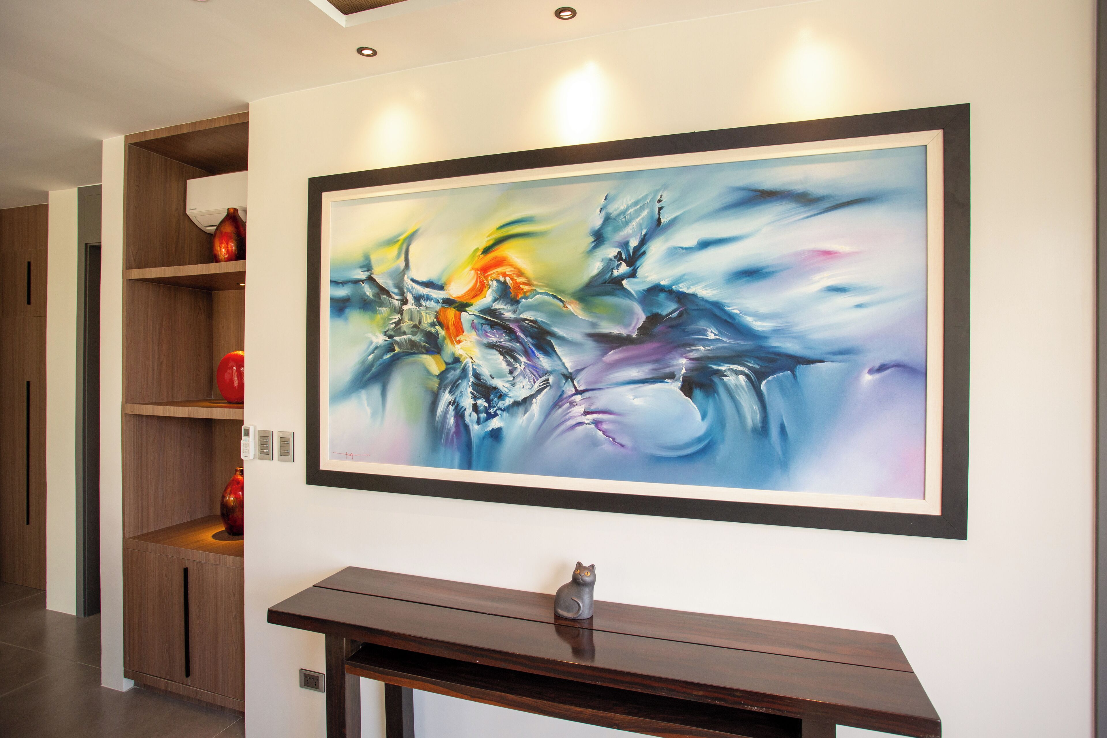 Apartemen Deluks | Ruang kerja ramah laptop, Wi-Fi gratis, dan seprai linen