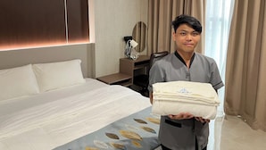 1 bedroom, WiFi (free) - King Sky Suite – Spacious. Stylish (Parañaque)