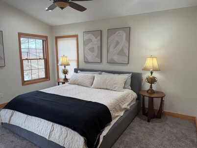 Spacious 5-bedroom house in peaceful Cedar Falls  with newly finished basement