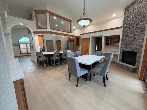 Spacious 5-bedroom house in peaceful Cedar Falls  with newly finished basement
