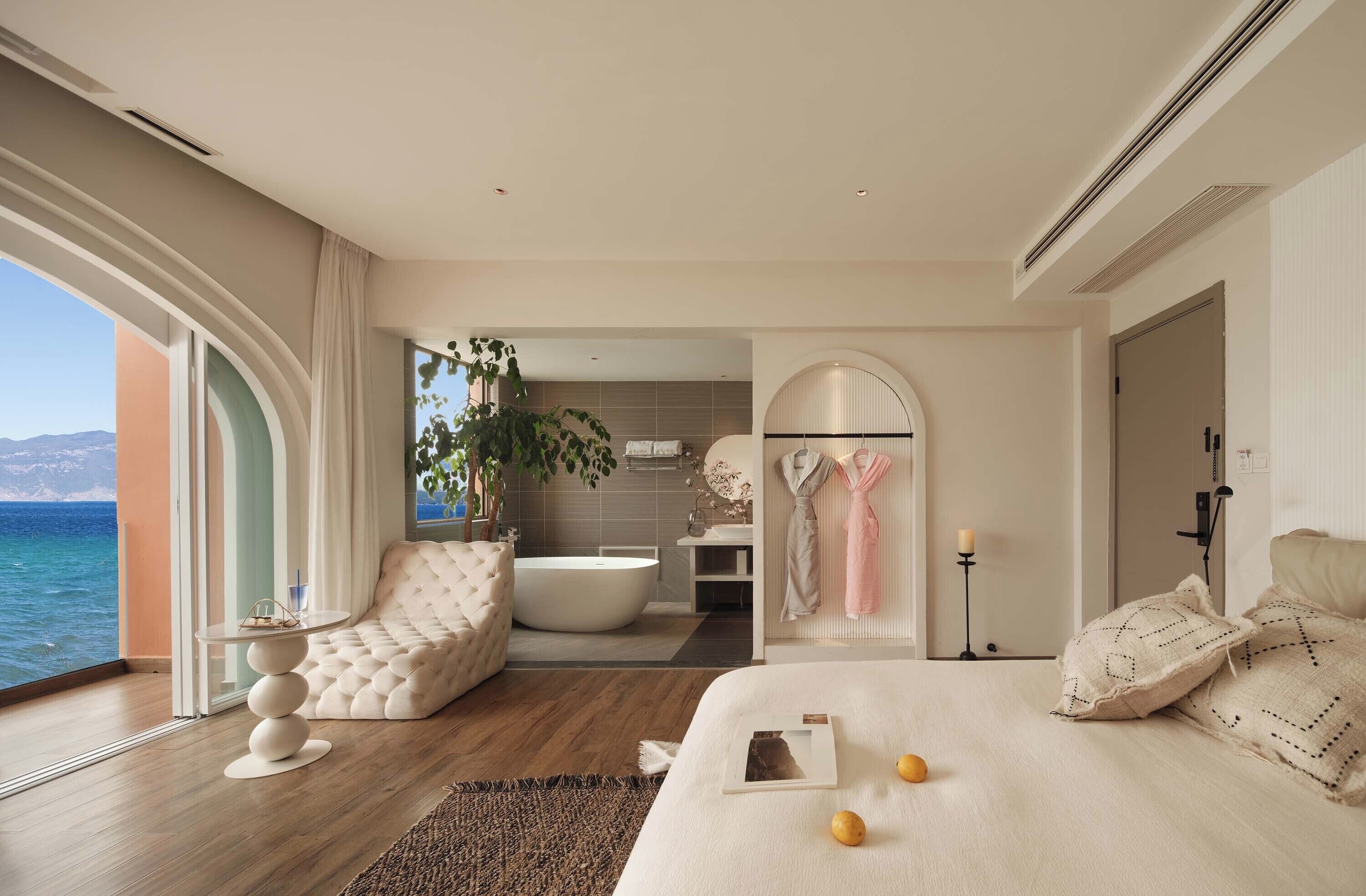 Desk, blackout drapes, iron/ironing board, free WiFi