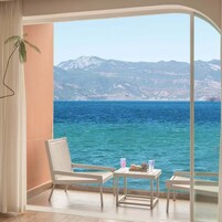 Habitación familiar con 2 camas individuales, vistas al lago | Vistas desde la habitación